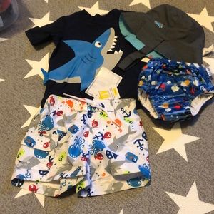 Infant boy 6 month bathing suits